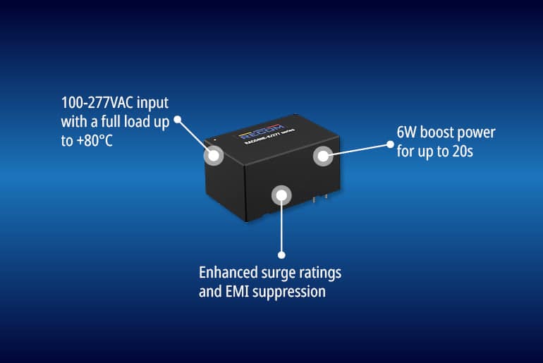 4W Encapsulated AC/DC Converters