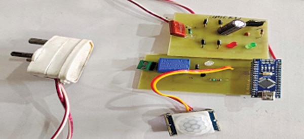 Arduino Motion Sensor for Controlling Electrical Devices