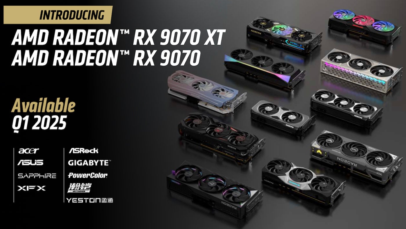 AMD Introduces Radeon RX 9070 Series GPUs