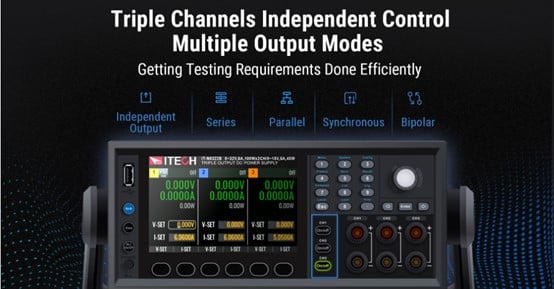 Triple Channel DC Power Supply