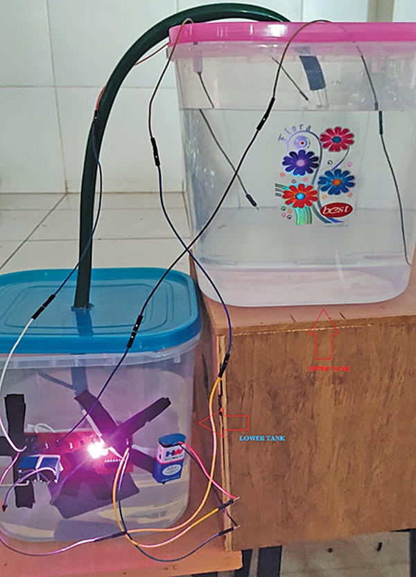 DIY Automatic Water Level Indicator and Controller with Arduino