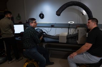 A Flexible Robot Helps Rescuers Search Debris