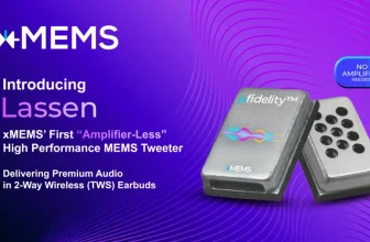 First “Amplifier-Less” MEMS Tweeter