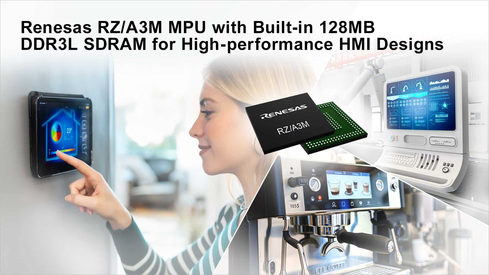 Cost-Effective MPU Powers Advanced HMI Cost-Effective MPU Powers Advanced HMI