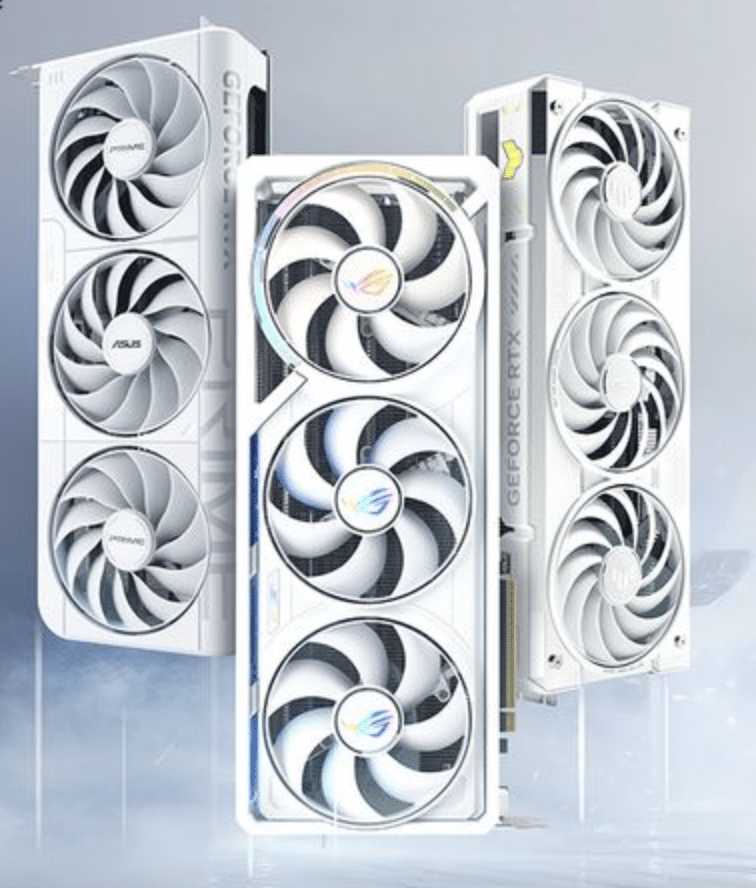 White Edition Graphics Cards With Power Features